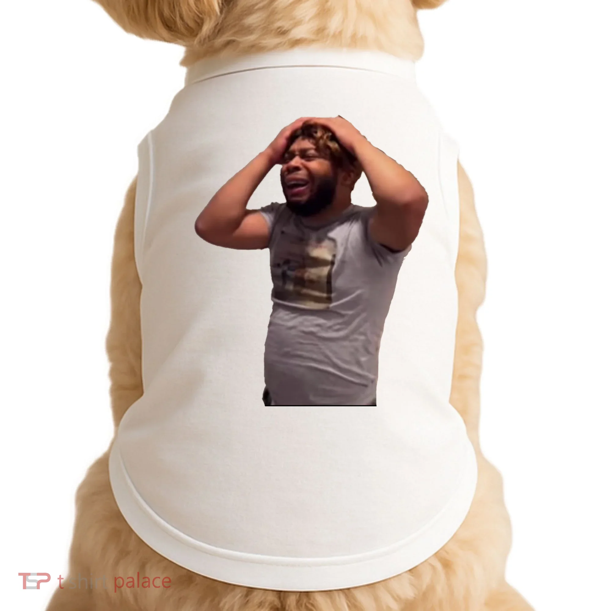Crying Face Doggie Tank