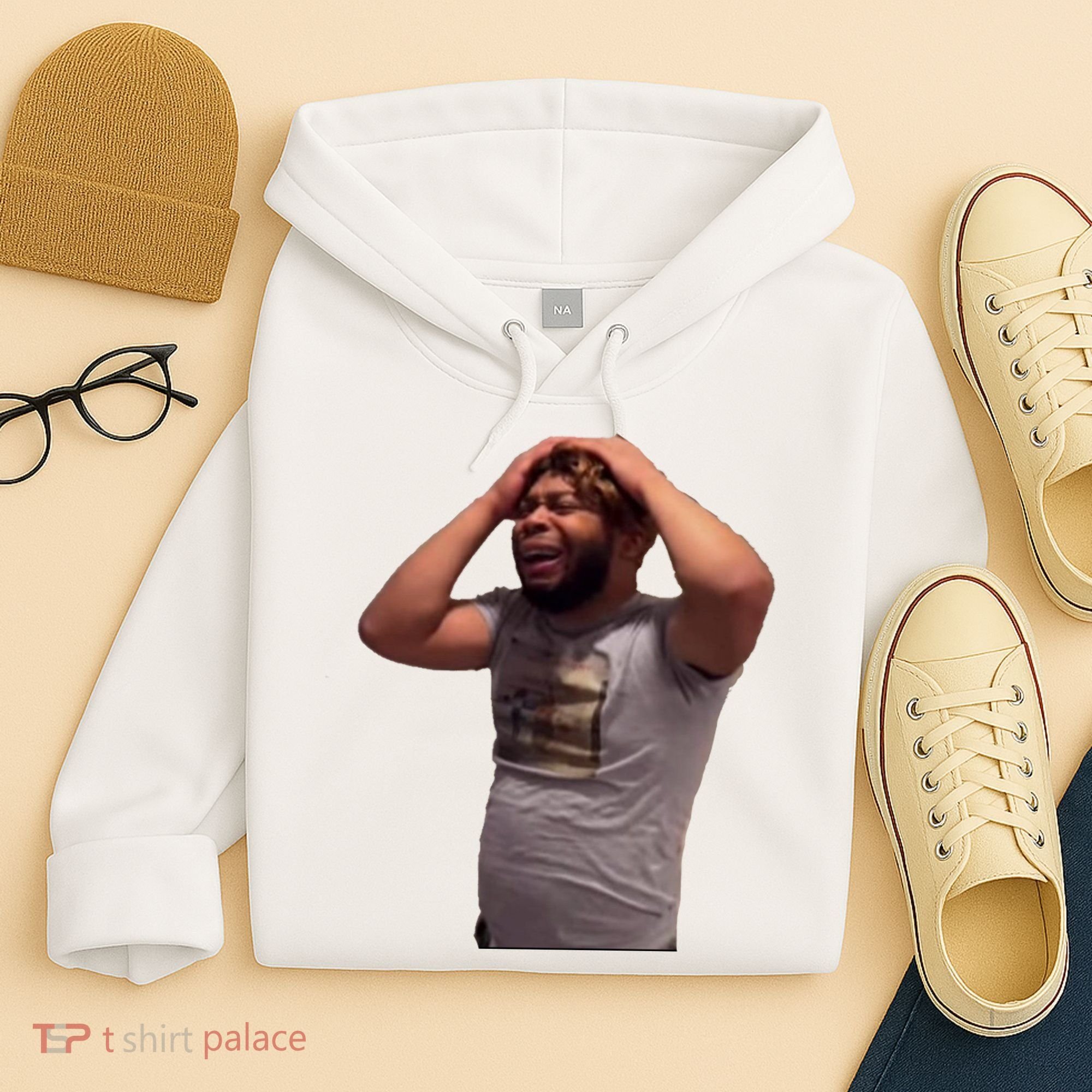 Crying Face Hoodie