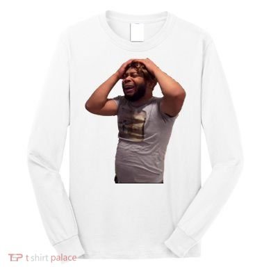 Crying Face Long Sleeve Shirt