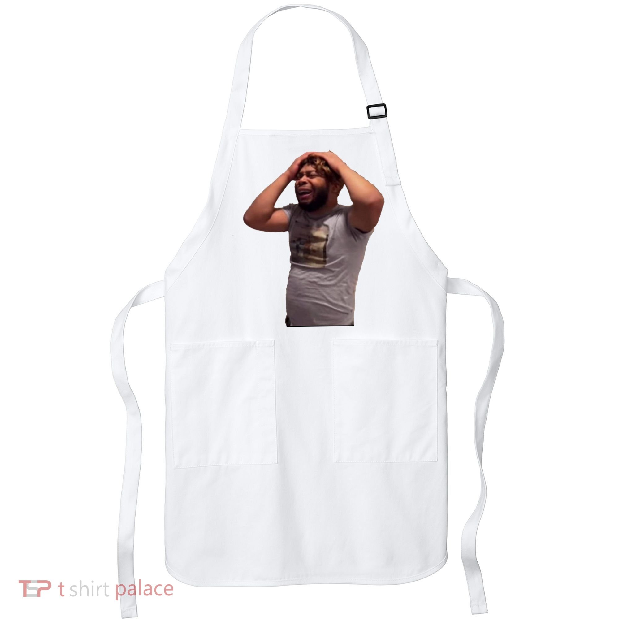Crying Face Apron