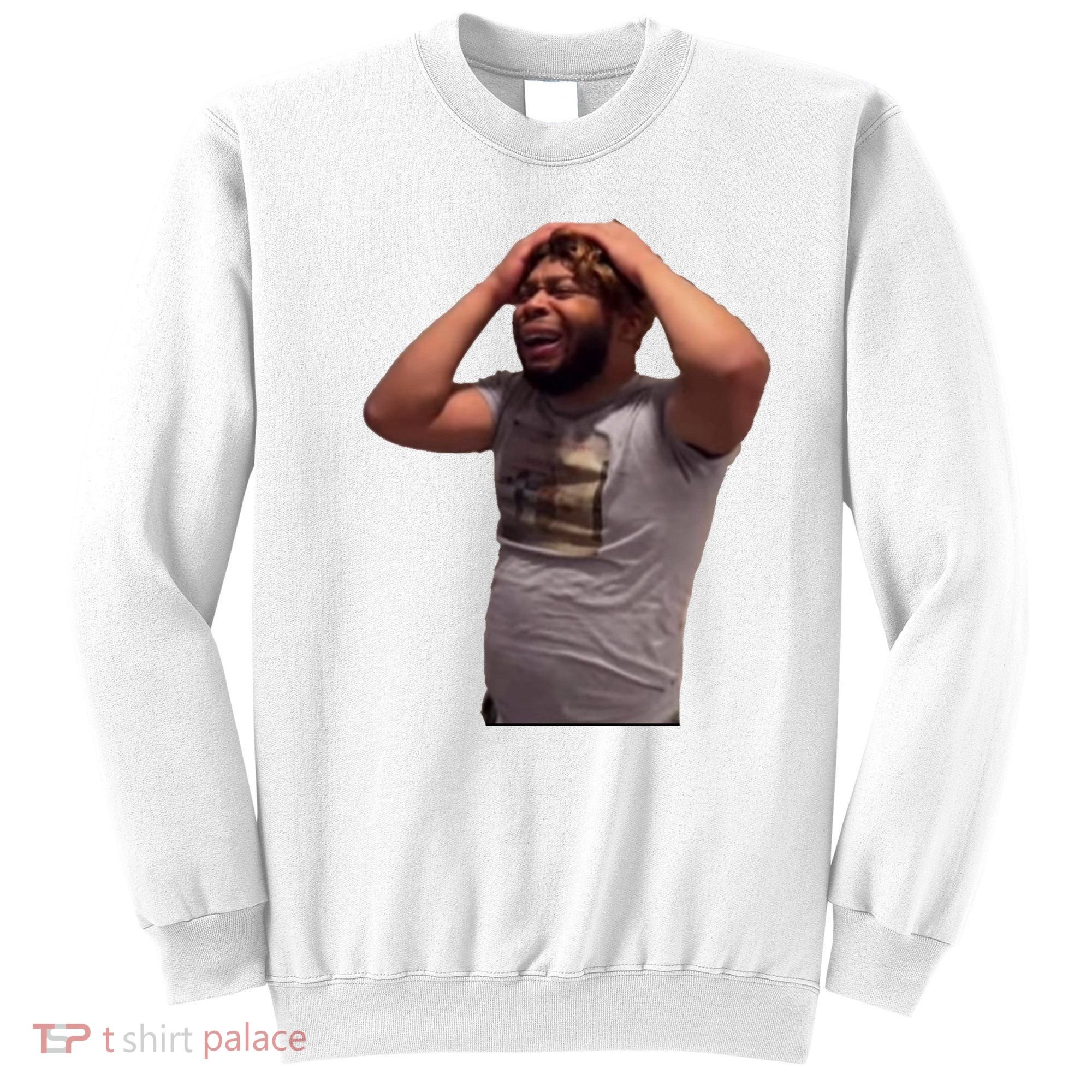 Crying Face Sweatshirt