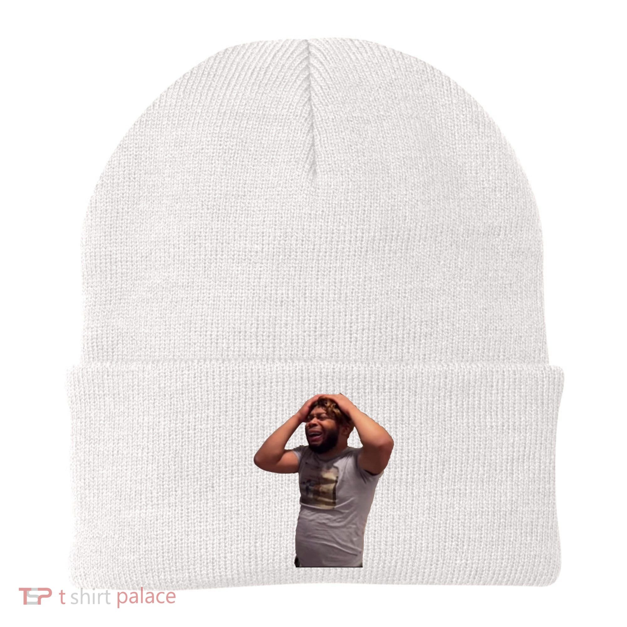 Crying Face Beanie