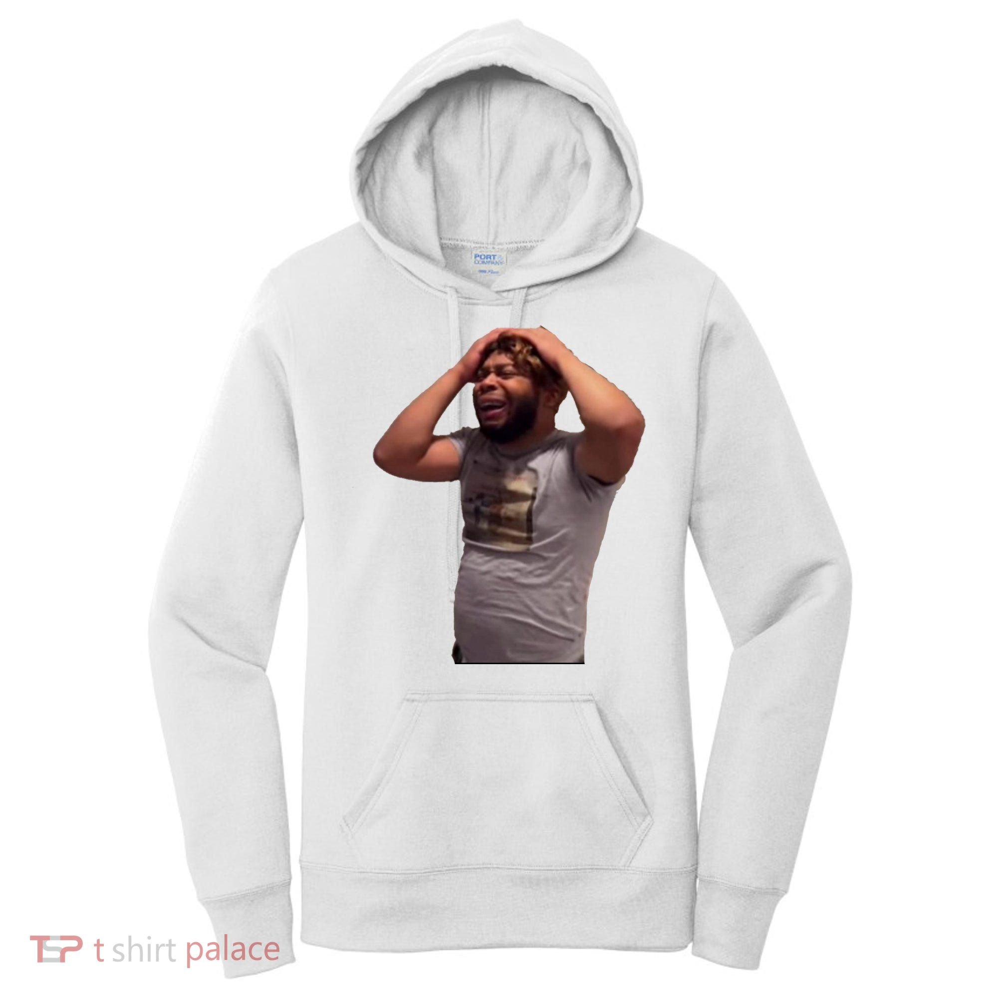 Crying Face Women's Hoodie