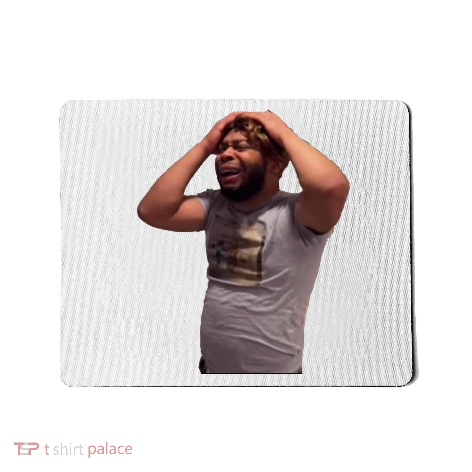 Crying Face Mousepad