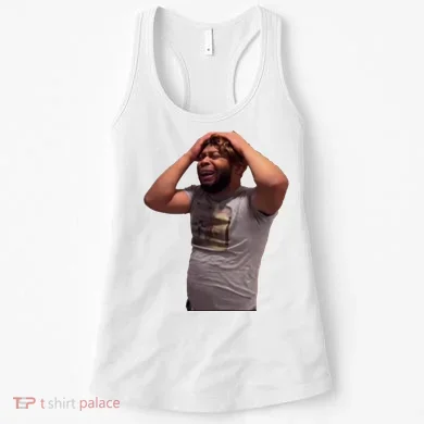 Crying Face Women's Tank Top