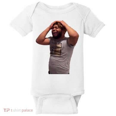 Crying Face Baby Bodysuit