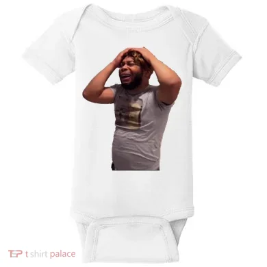 Crying Face Baby Bodysuit