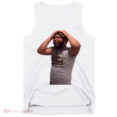 Crying Face Tank Top