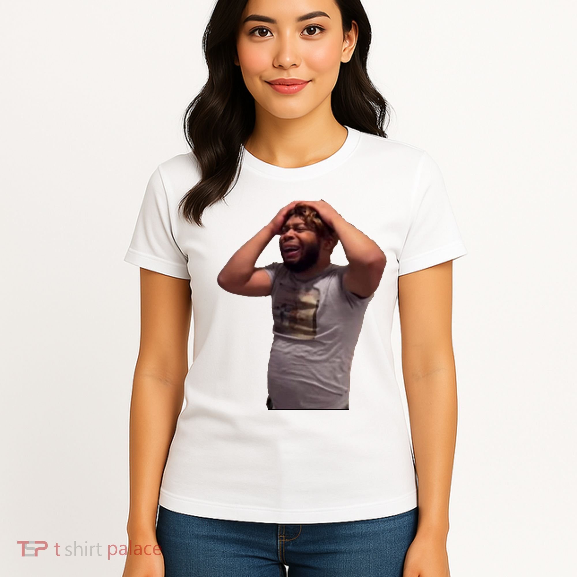 Crying Face Women's T-Shirt