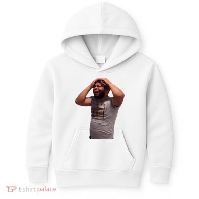 Crying Face Kids Hoodie