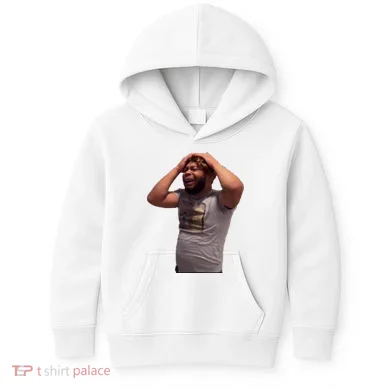 Crying Face Kids Hoodie