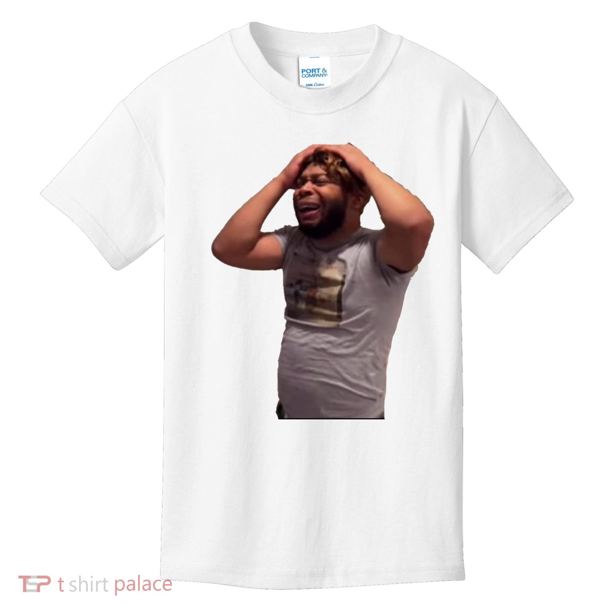 Crying Face Kids T-Shirt