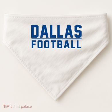 Cowboys Football USA-Made Doggie Bandana