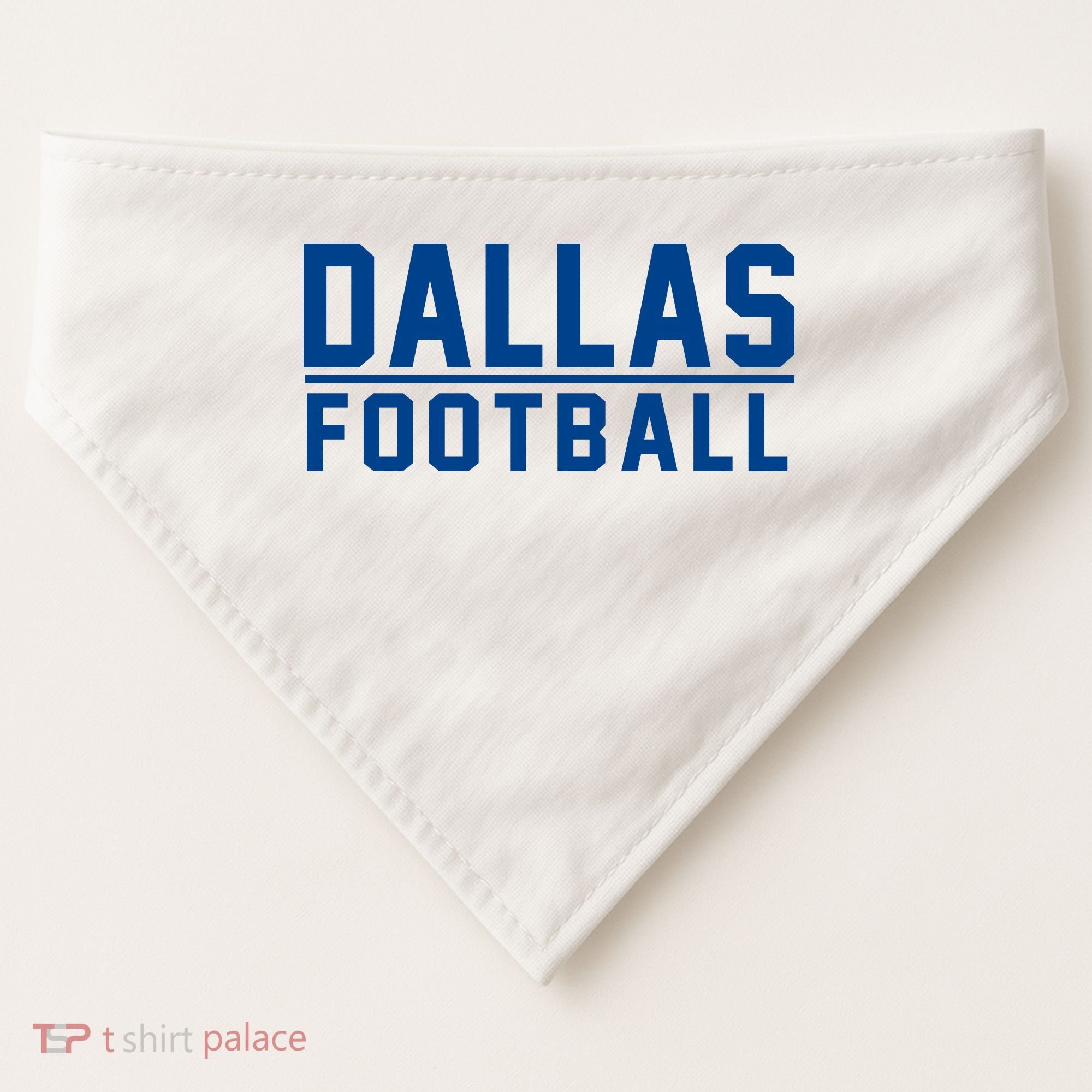 Cowboys Football USA-Made Doggie Bandana