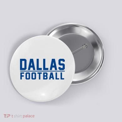 Cowboys Football Button