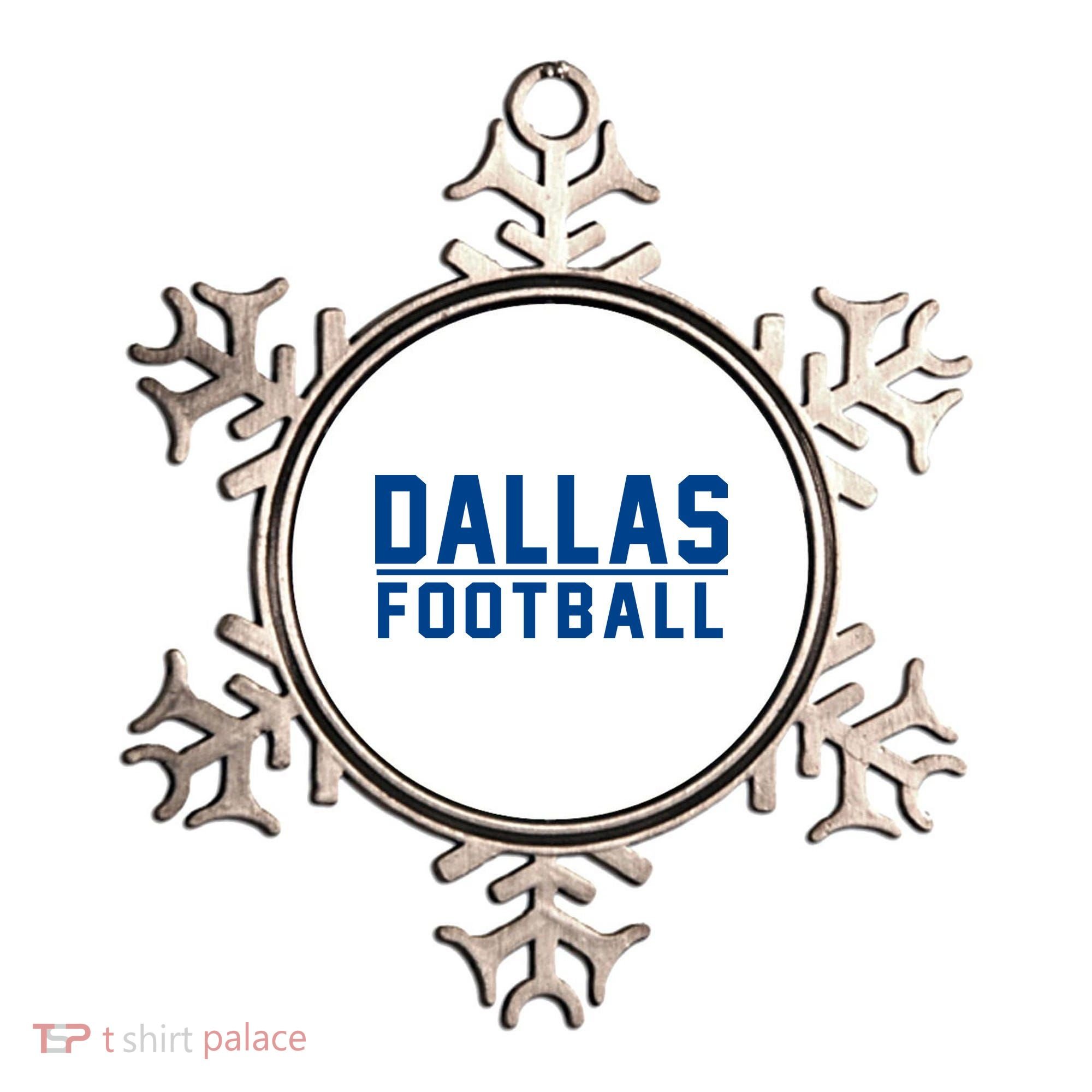 Cowboys Football Ornament