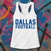Cowboys Football Women's Tank Top thumb 3