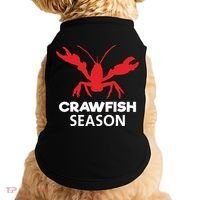 Crawdad Funny Crawfish Boil Season Crayfish Gift Doggie Tank thumb 0