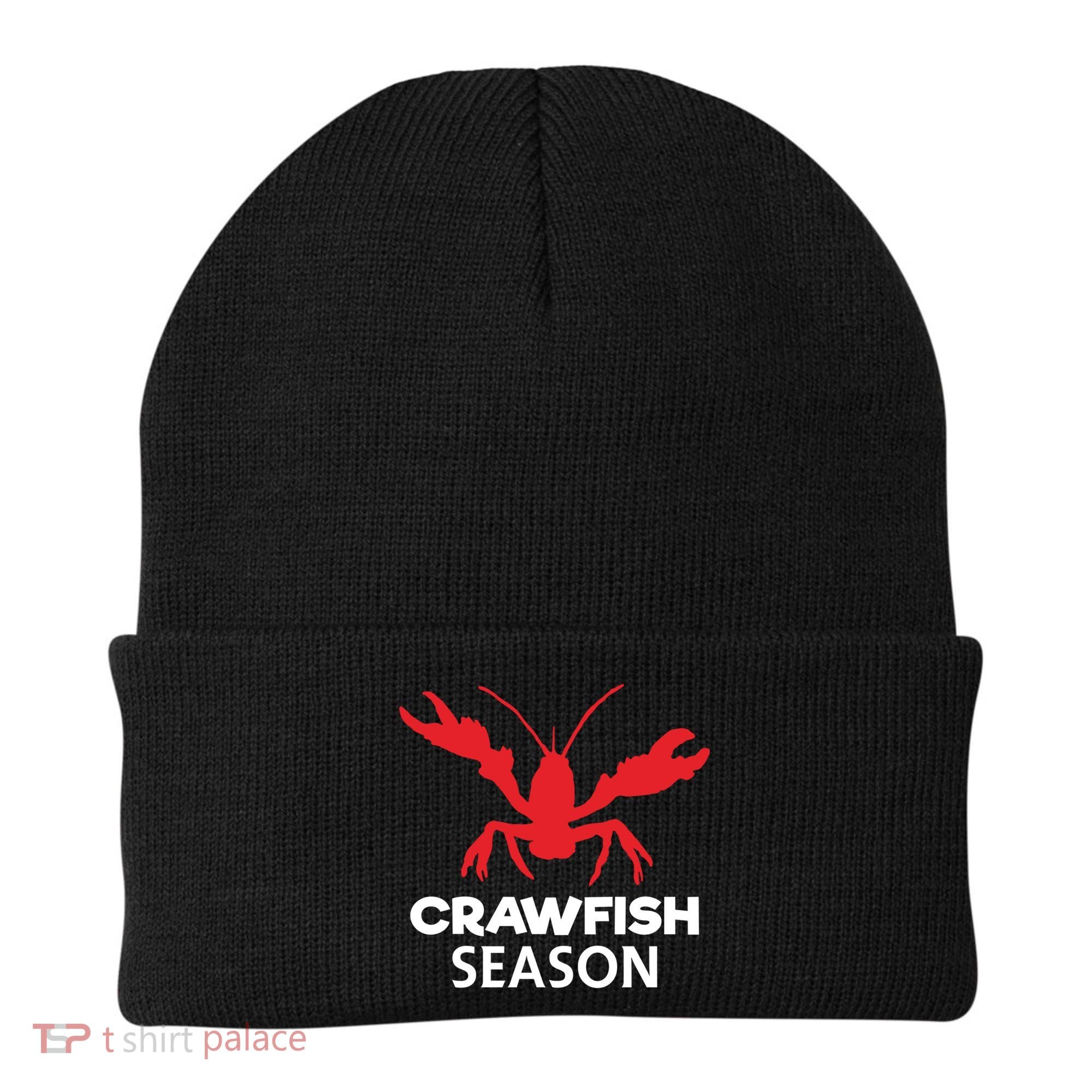 Crawdad Funny Crawfish Boil Season Crayfish Gift Beanie