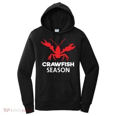 Crawdad Funny Crawfish Boil Season Crayfish Gift Women's Hoodie