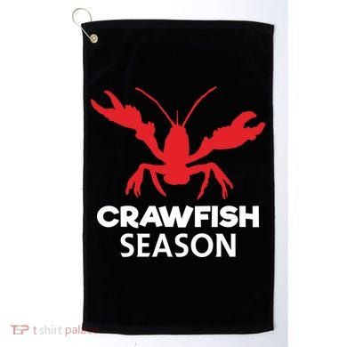 Crawdad Funny Crawfish Boil Season Crayfish Gift Golf Towel