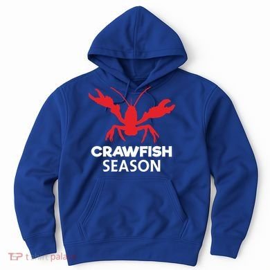 Crawdad Funny Crawfish Boil Season Crayfish Gift Hoodie
