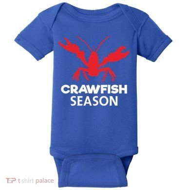 Crawdad Funny Crawfish Boil Season Crayfish Gift Baby Bodysuit
