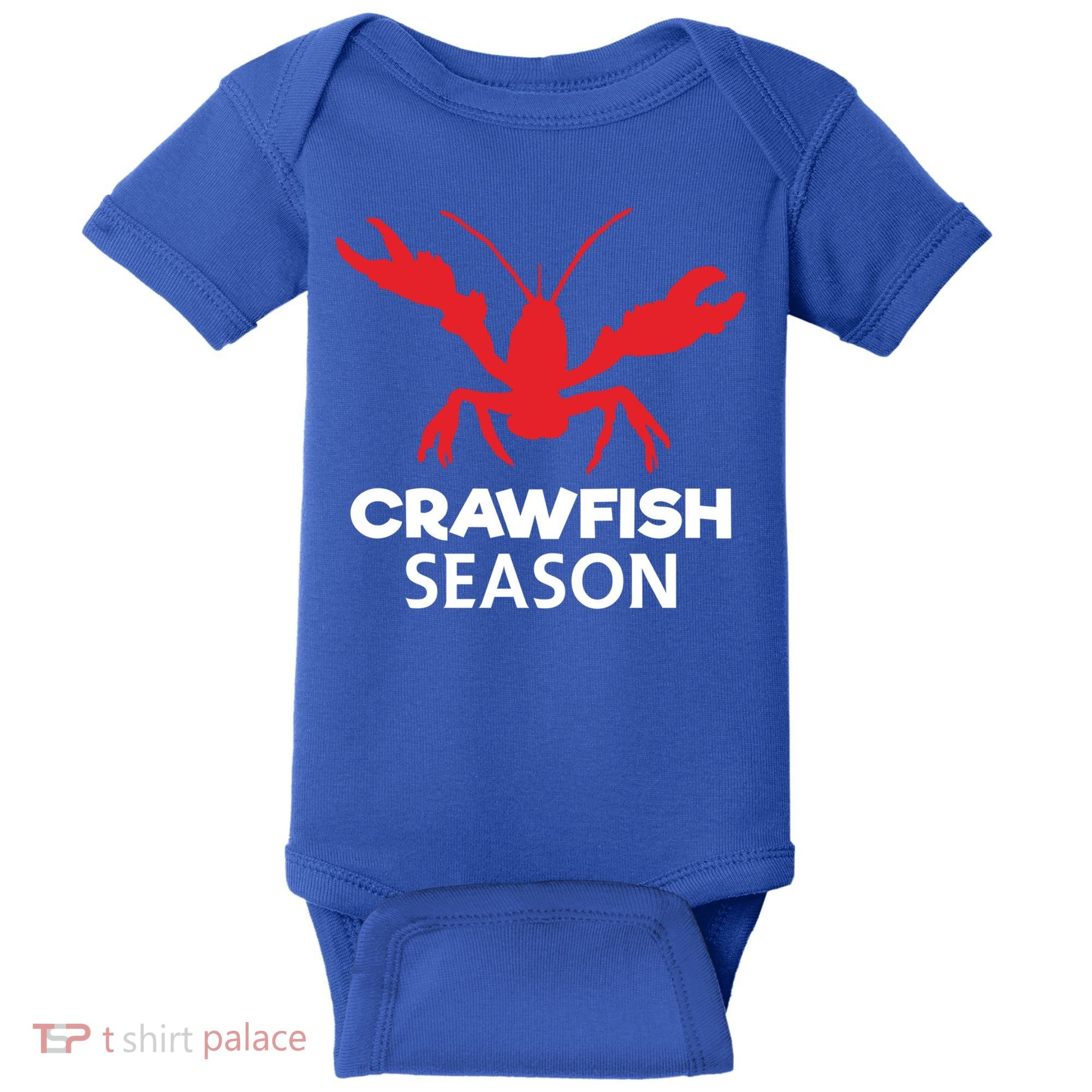 Crawdad Funny Crawfish Boil Season Crayfish Gift Baby Bodysuit