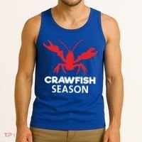 Crawdad Funny Crawfish Boil Season Crayfish Gift Tank Top thumb 3
