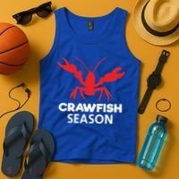 Crawdad Funny Crawfish Boil Season Crayfish Gift Tank Top thumb 4