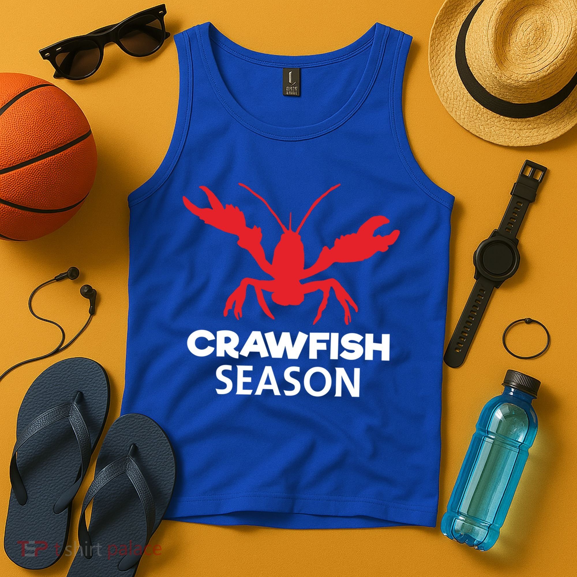 Crawdad Funny Crawfish Boil Season Crayfish Gift Tank Top