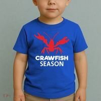 Crawdad Funny Crawfish Boil Season Crayfish Gift Toddler T-Shirt thumb 2