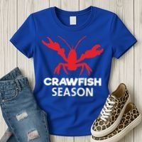 Crawdad Funny Crawfish Boil Season Crayfish Gift Women's T-Shirt thumb 3