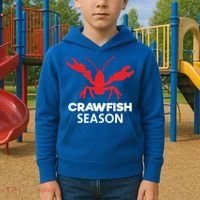 Crawdad Funny Crawfish Boil Season Crayfish Gift Kids Hoodie thumb 2
