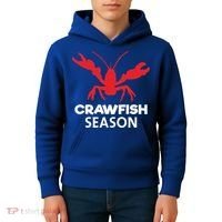 Crawdad Funny Crawfish Boil Season Crayfish Gift Kids Hoodie thumb 4