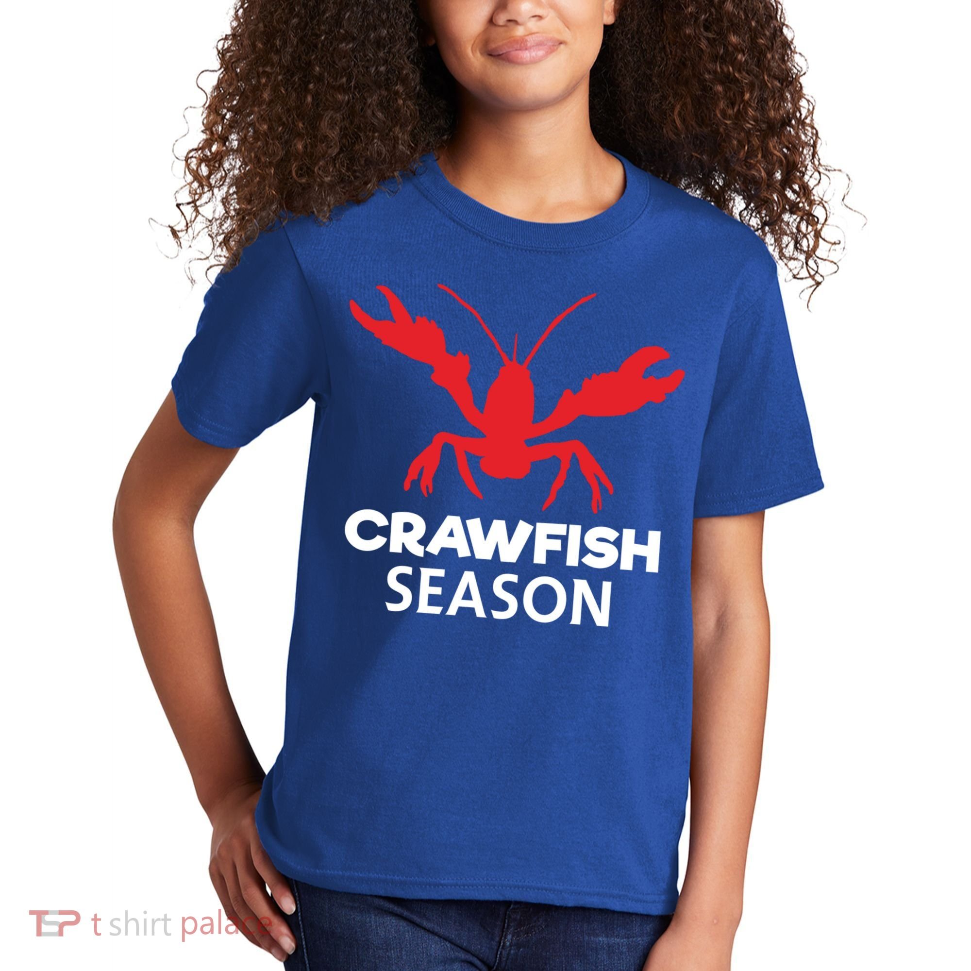 Crawdad Funny Crawfish Boil Season Crayfish Gift Kids T-Shirt