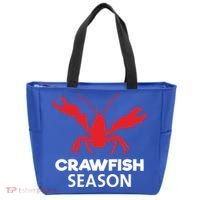 Crawdad Funny Crawfish Boil Season Crayfish Gift Tote Bag thumb 0