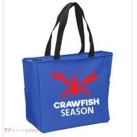 Crawdad Funny Crawfish Boil Season Crayfish Gift Tote Bag thumb 2