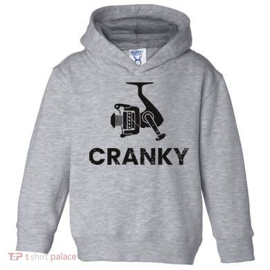 Cranky Fishing Toddler Hoodie