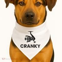 Cranky Fishing USA-Made Doggie Bandana thumb 1