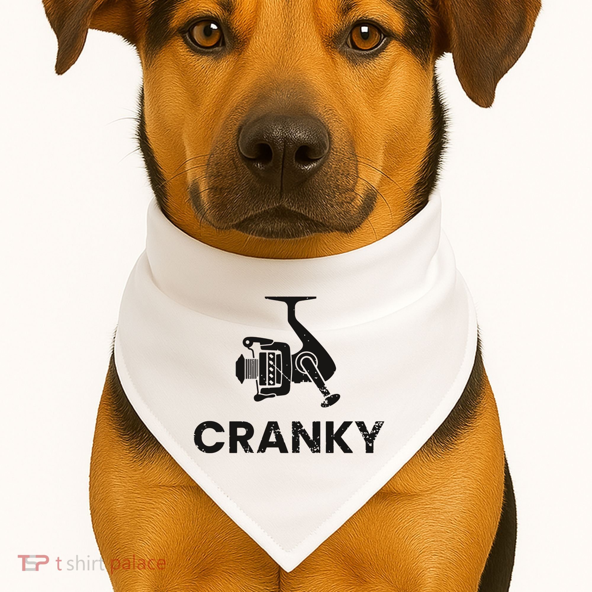 Cranky Fishing USA-Made Doggie Bandana