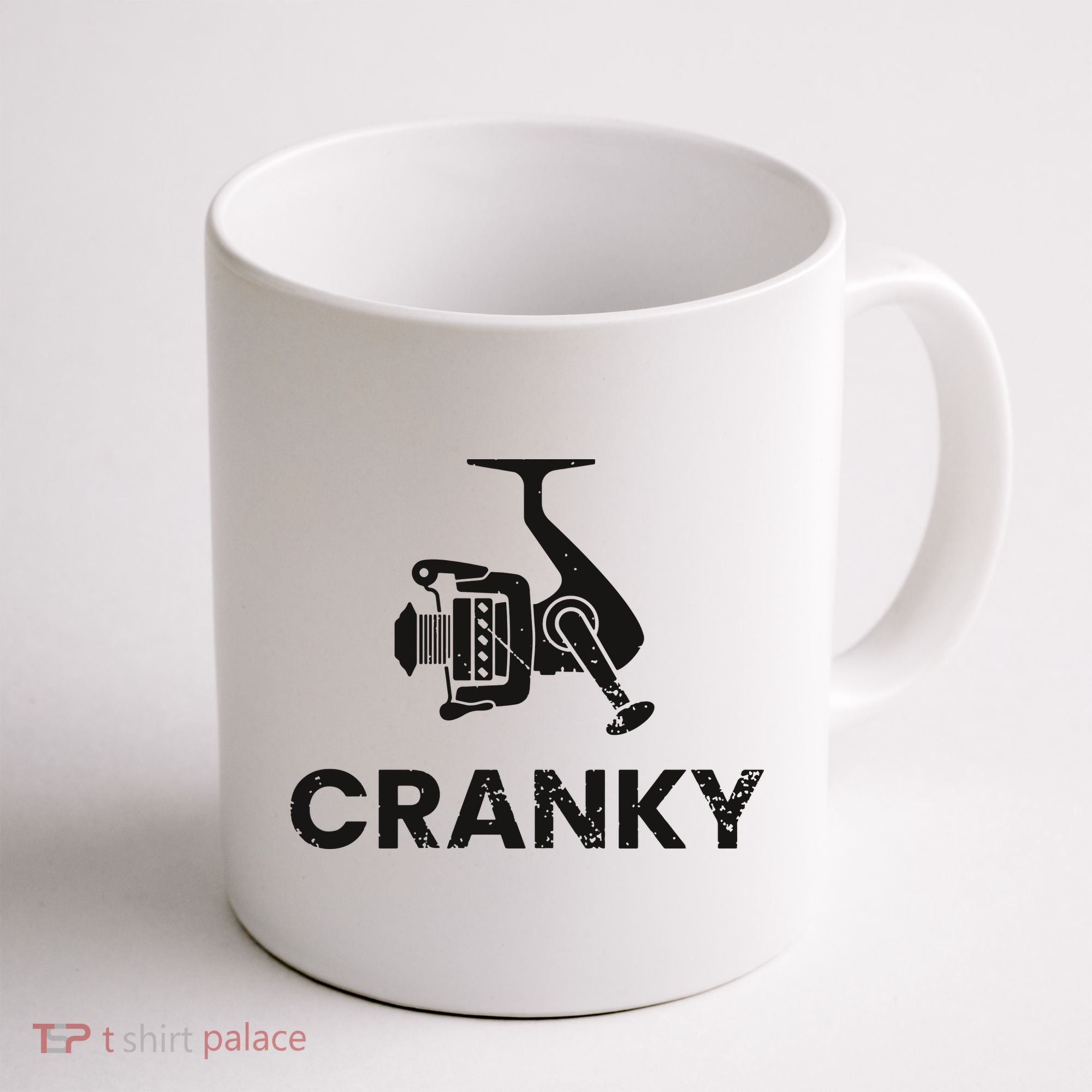 Cranky Fishing Coffee Mug