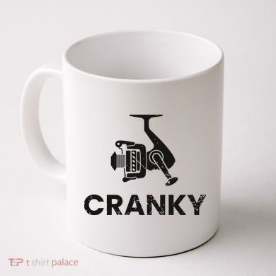 Cranky Fishing Coffee Mug