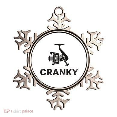 Cranky Fishing Ornament