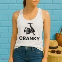 Cranky Fishing Women's Tank Top thumb 2