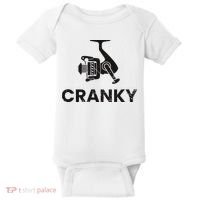 Cranky Fishing Baby Bodysuit thumb 0