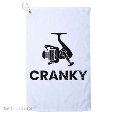 Cranky Fishing Golf Towel