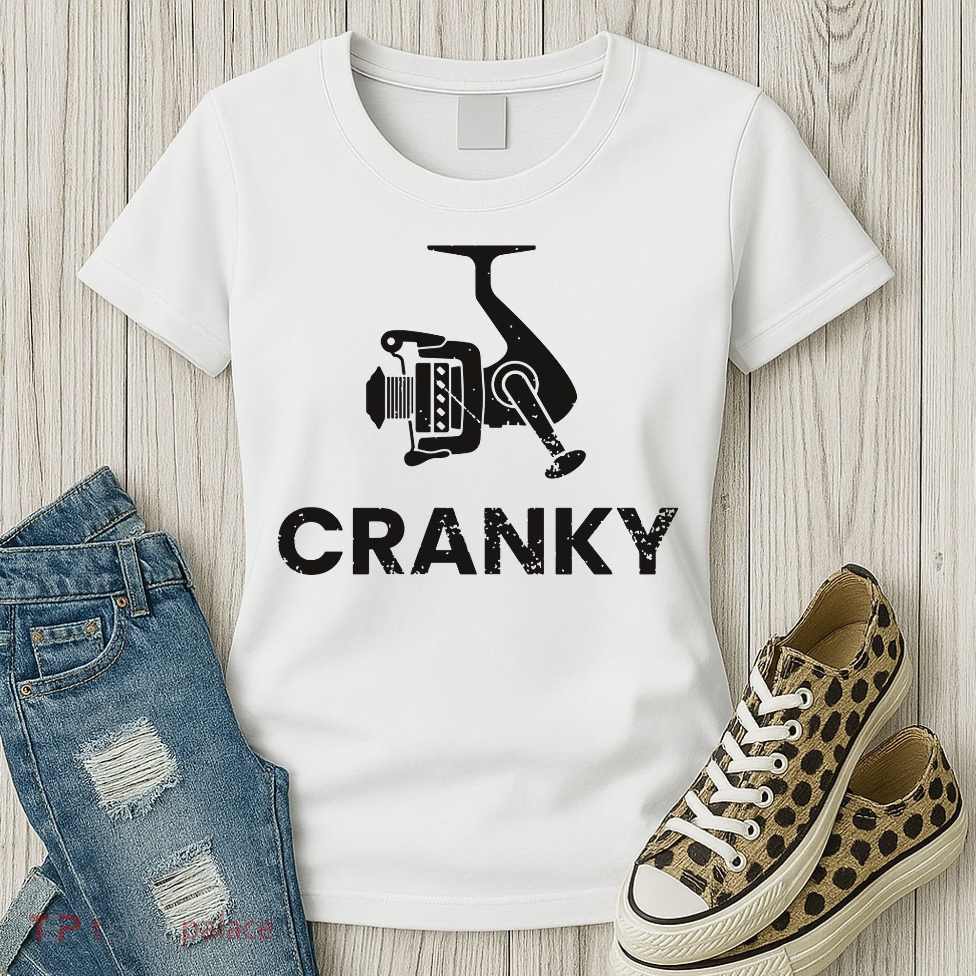 Cranky Fishing Women's T-Shirt