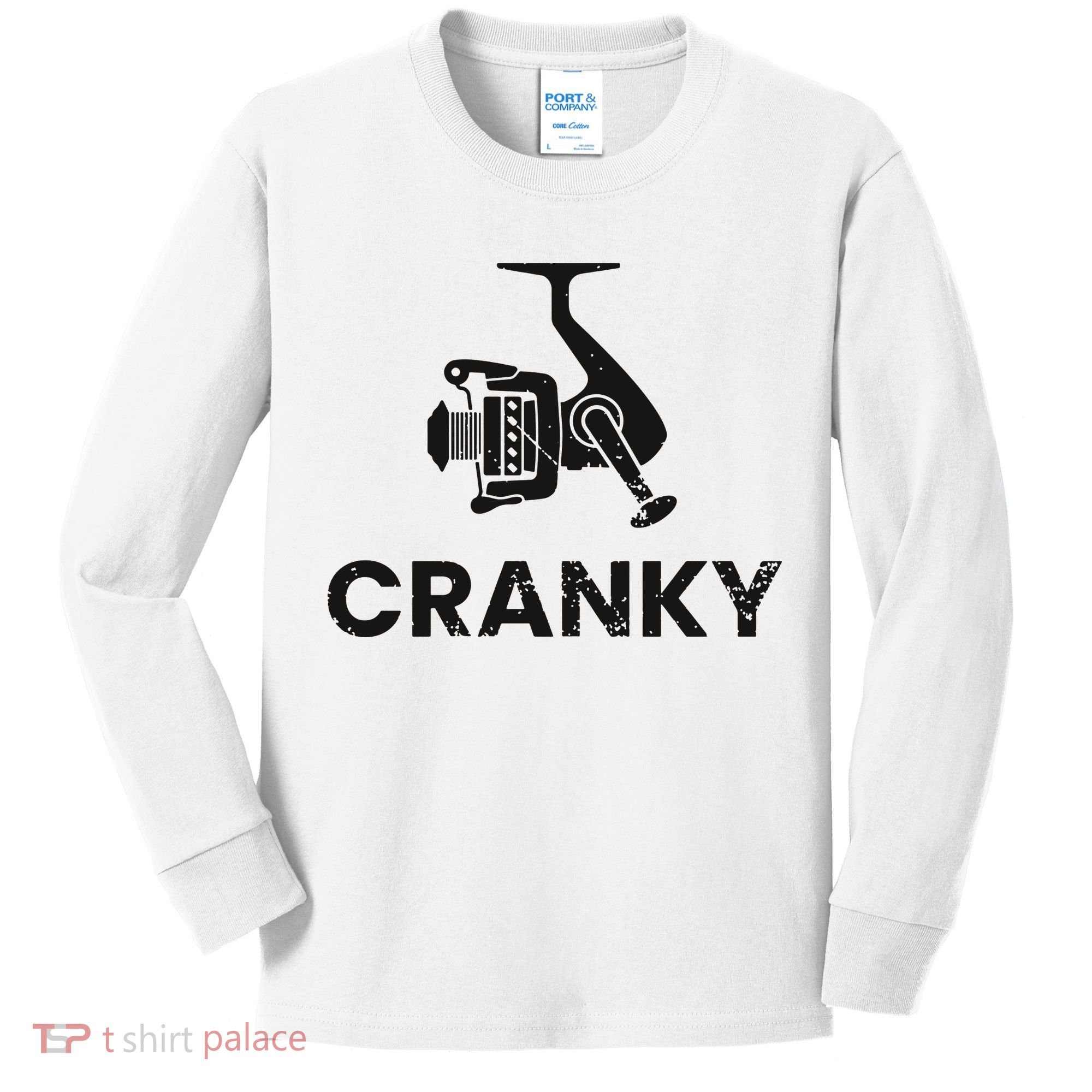 Cranky Fishing Kids Long Sleeve Shirt