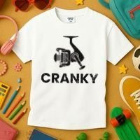 Cranky Fishing Kids T-Shirt thumb 3